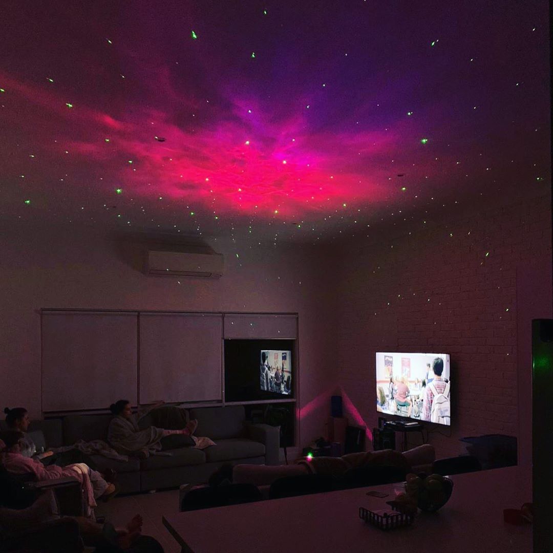 3D Aurora Starry Sky Projector
