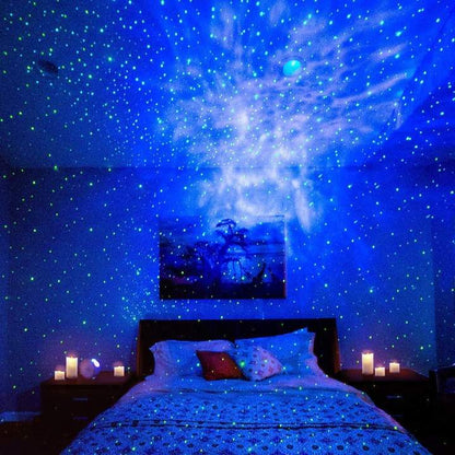 3D Aurora Starry Sky Projector
